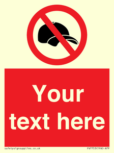 Custom prohibition no caps